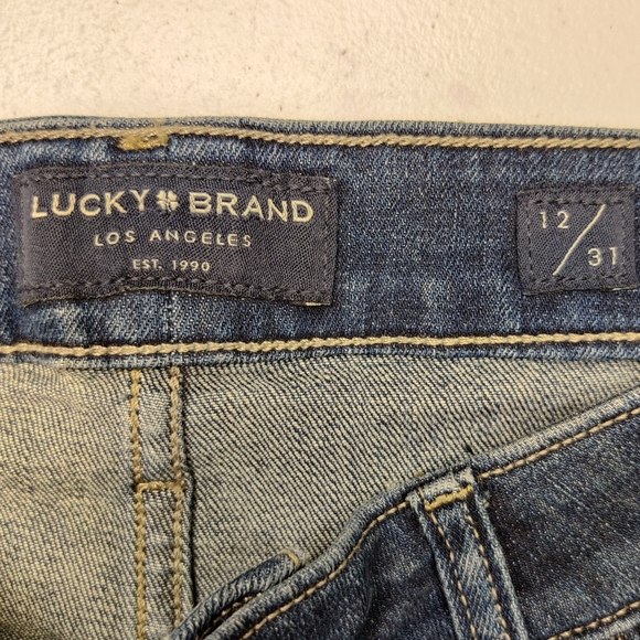 Lucky Brand Low Rise Crop Lolita Jeans - Picture 3 of 4